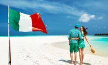 spiaggia italiana bella come Maldive